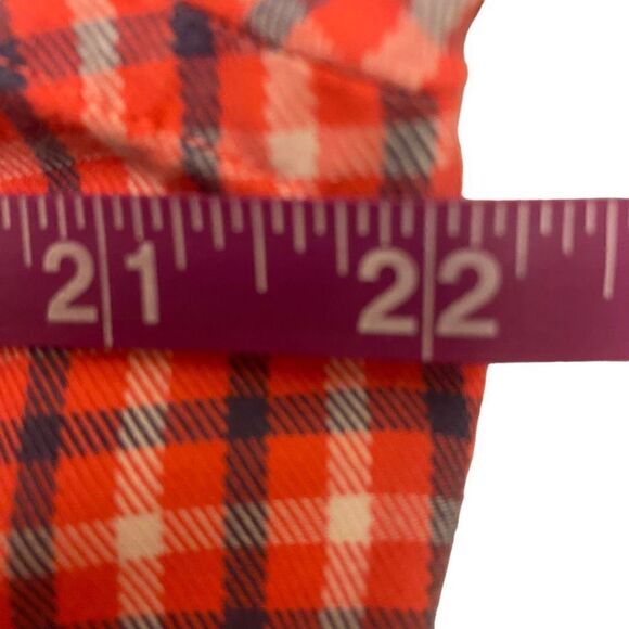 Southern Tide Red, White, Gray Plaid Long Sleeve Button Down Shirt Sz M - Picture 11 of 13